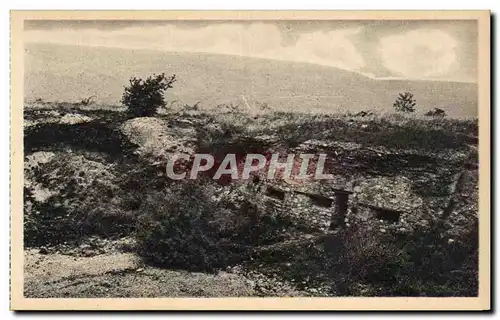 Cartes postales Fort De Vaux Coffre De Flanquement Militaria