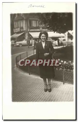 CARTE PHOTO Femme