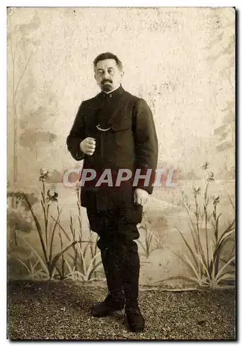 CARTE PHOTO Homme Militaire Militaria