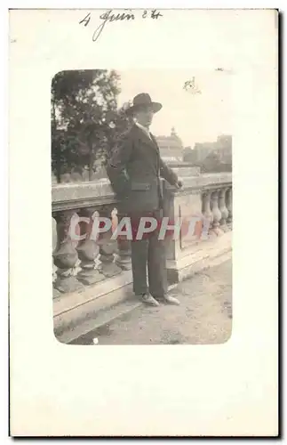 CARTE PHOTO Homme