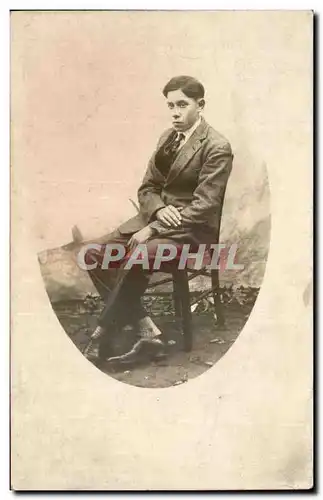 CARTE PHOTO Homme