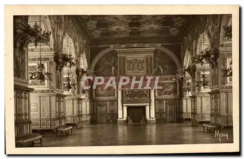 Cartes postales Palais De Fontainebleau La Galerie Henri ll ou Salle de Bal Henry the Second Gallery or dancing