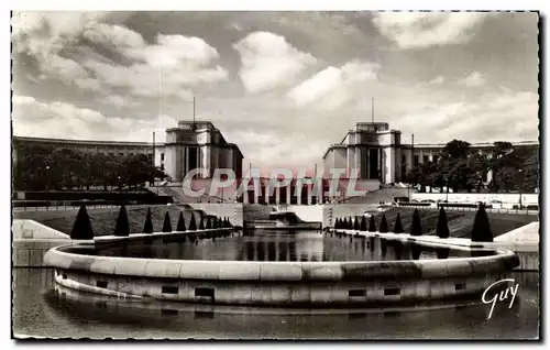 Ansichtskarte AK Paris et ses Merveilles Le palais de Chaillot Vu des Jardins