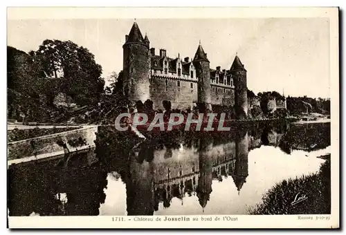 Ansichtskarte AK Chateau de Josselin au bord de l Oust