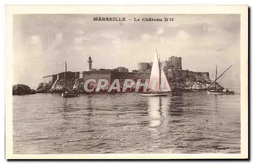 Cartes postales Marseille Le Chateau D If