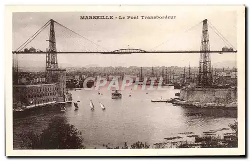 Cartes postales Marseille Le Pont Transbordeur