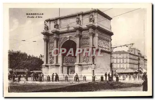 Cartes postales Marseille Porte d Aix