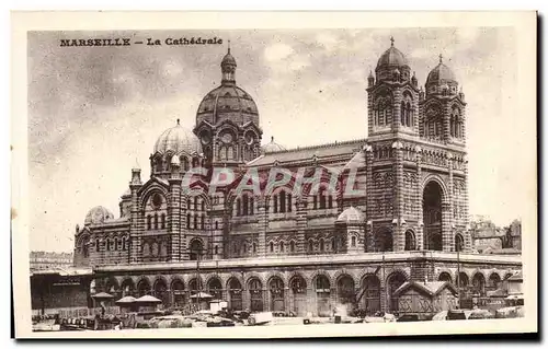 Cartes postales Marseille La Cathedrale