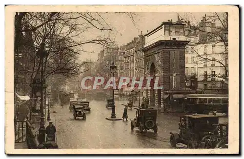 Cartes postales Paris En Flanant La Porte Saint Martin The St Martin s Gate