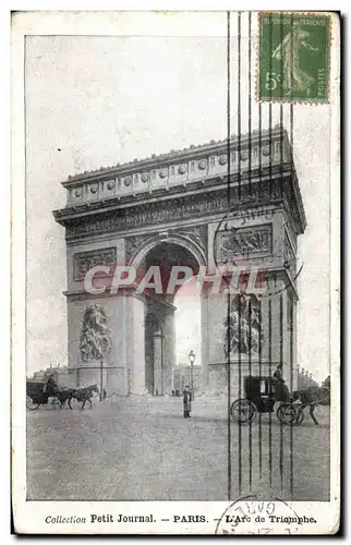 Ansichtskarte AK Petit Journal Paris L Arc de Triomphe