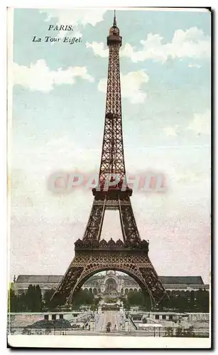 Cartes postales Paris LaTour Eiffel