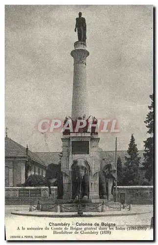 Chambery Colonne de Boigne A la memoire du Comte de Boigne general dans les Indes 1784 1797