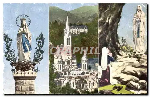 Cartes postales Souvenir de Lourdes