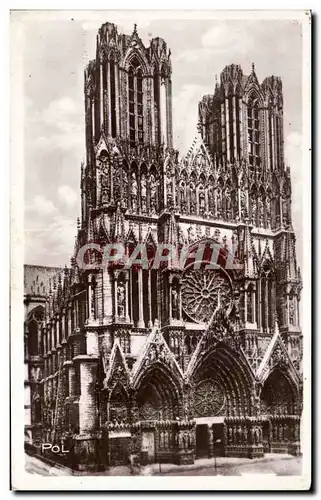 Ansichtskarte AK La Ville Renaissante Reims La Cathedrale