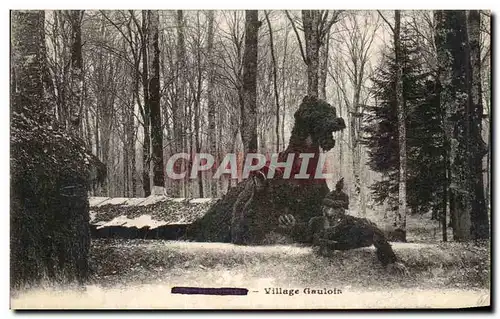 Cartes postales Village Gaulois