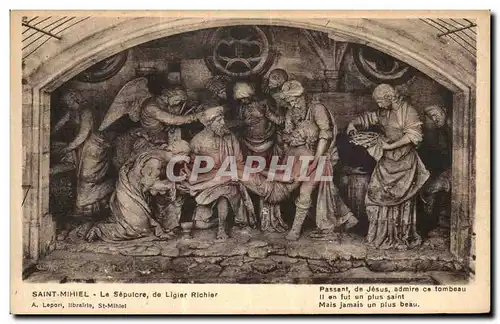 Cartes postales Saint Mihiel Le Sepulcre de Liger Richier