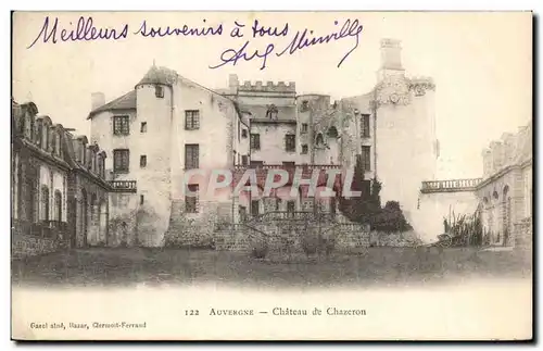 Ansichtskarte AK Auvergne Chateau de Chazeron