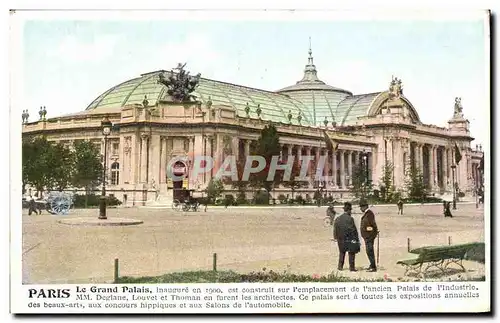 Cartes postales Paris Le Grand Palais