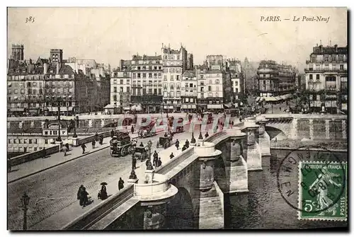 Cartes postales Paris Le Pont Neuf