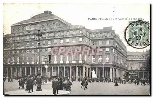 Cartes postales Paris Theatre De la Comedie Francaise