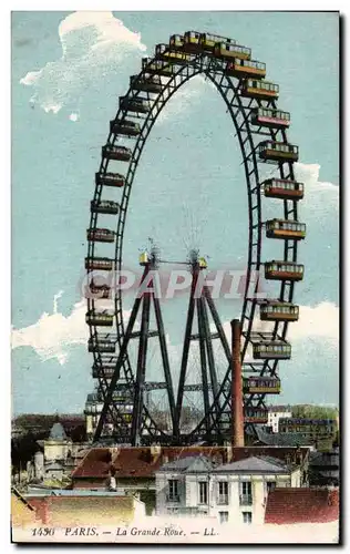 Cartes postales Paris La Grande Roue