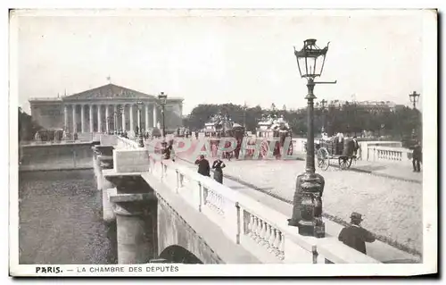 Cartes postales Paris La Chambre Des Deputes