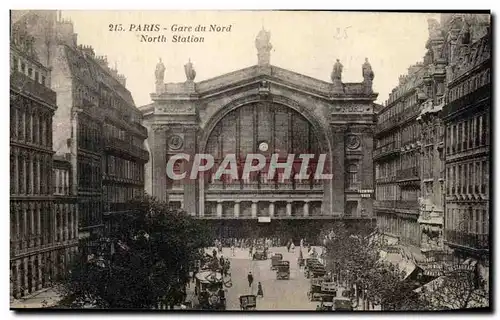 Cartes postales Paris Gare du Nord North Station