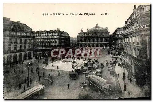 Cartes postales Paris Place de I Opera