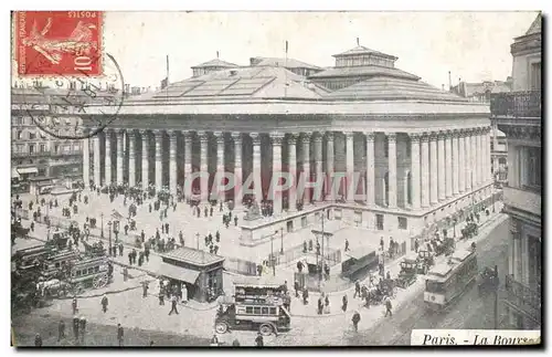 Cartes postales Paris La Bourse