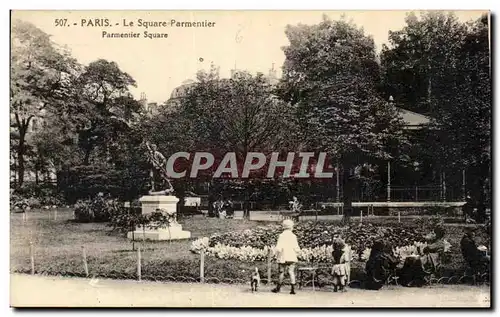 Ansichtskarte AK Paris Le Square Parmentier Parmentier Square Enfants