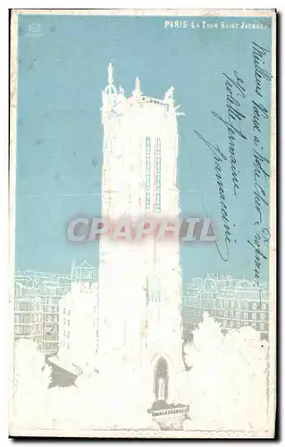 Cartes postales Paris Le Tour Saint Jacques