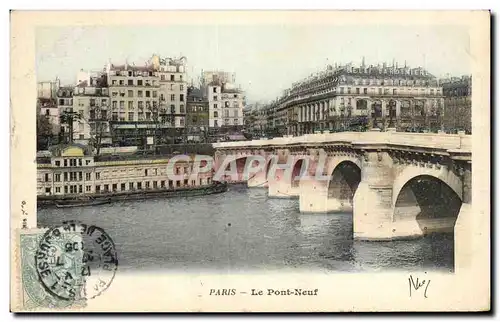 Cartes postales Paris Le Pont Neuf