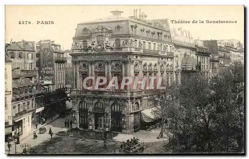 Cartes postales Paris Theatre de la Renaissance