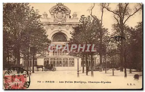 Ansichtskarte AK Paris Les Folies Marigny Champs Elysees
