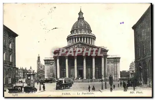 Cartes postales Paris Le Pantheon