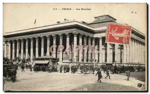 Cartes postales Paris La Bourse