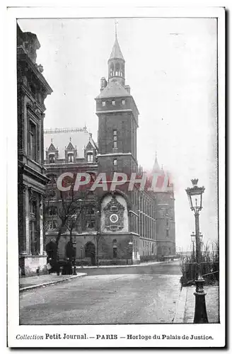 Ansichtskarte AK Petit Journal Paris Horloge du Palais de Justice