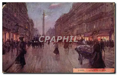 Cartes postales Paris La Rue De La Paix