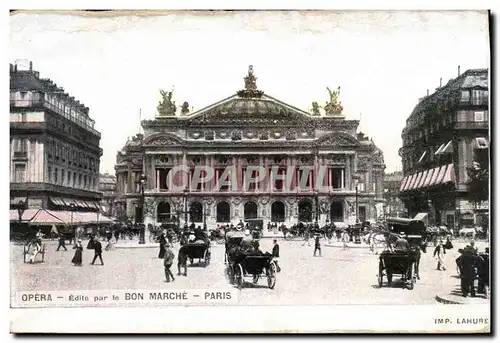 Cartes postales Paris Opera