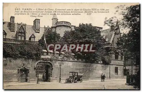 Cartes postales Paris L Hotel de Cluny