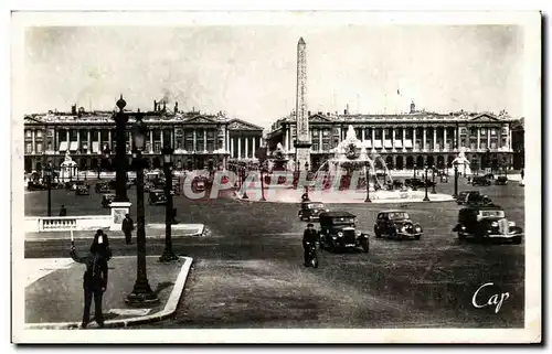 Cartes postales Paris Place de la Concorde