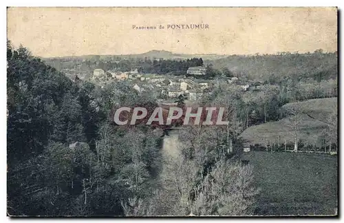 Cartes postales Panorama de Pontaumur