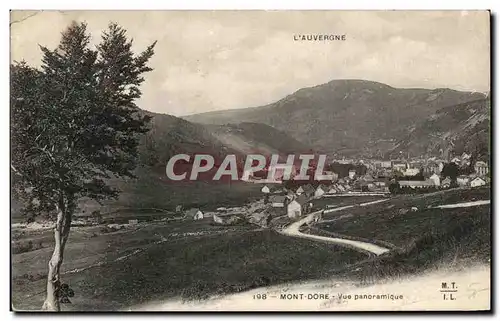 Cartes postales Mont Dore Vue panoramique