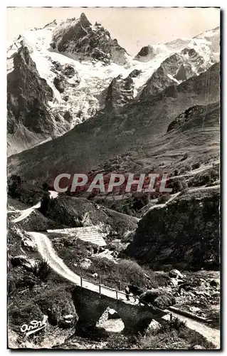 Cartes postales Paysages Alpestres Chemin muletier en haute montagne