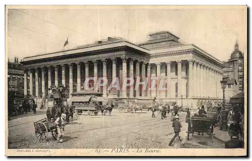 Cartes postales Paris La Bourse Portefaix