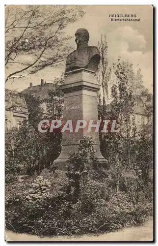 Cartes postales Heidelberg Bismarckdenkmal Bismarck