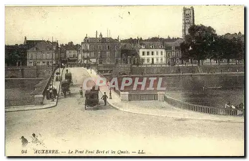 REPRO Auxerre Le Pont Paul Bert et les Quais