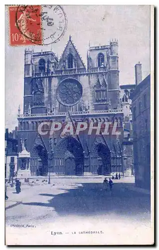 Cartes postales Lyon La Cathedrale