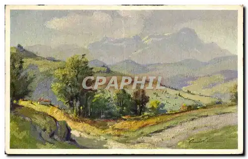 Cartes postales Montagne