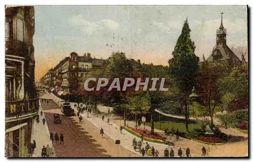 Ansichtskarte AK Toulouse Rue d Alsace Lorraine et le square du Capitole